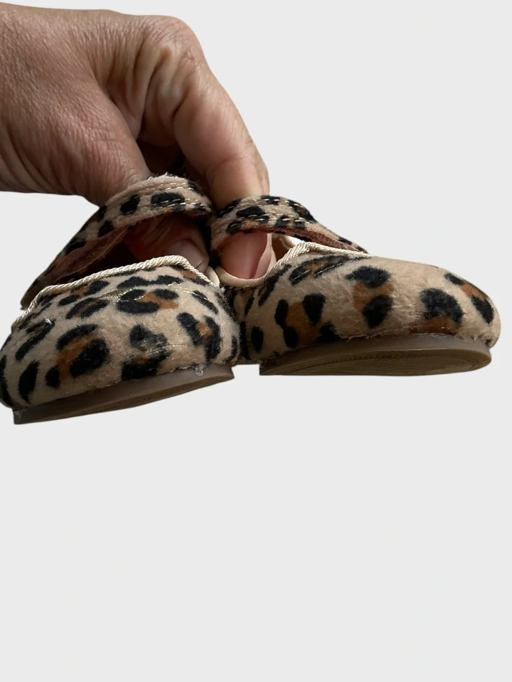 Carter’s Leopard Cat Mary Jane Flats Baby Girl Size 6